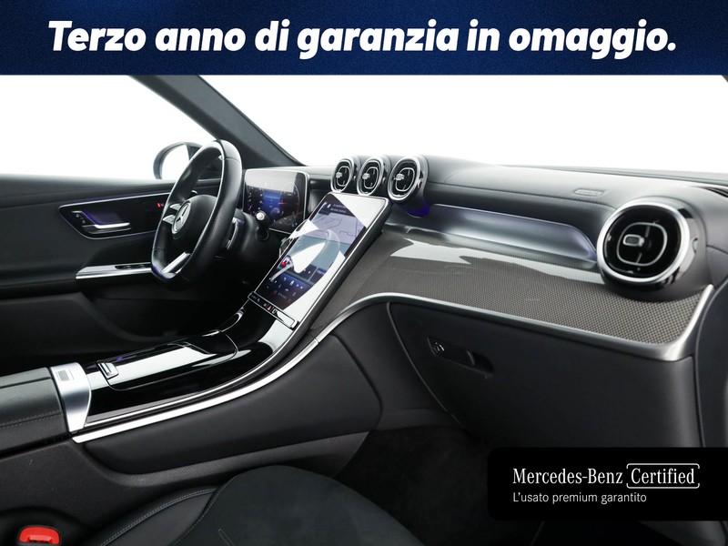 Mercedes GLC 220 d amg line advanced plus 4matic auto ibrido blu/azzurro