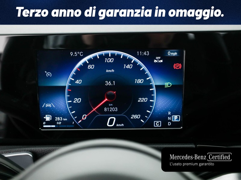 Mercedes GLB 180 d executive auto diesel bianco