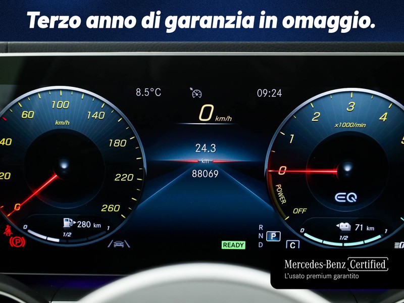Mercedes GLE Coupè gle coupe 350 de phev (e eq-power) premium 4matic auto ibrido blu/azzurro