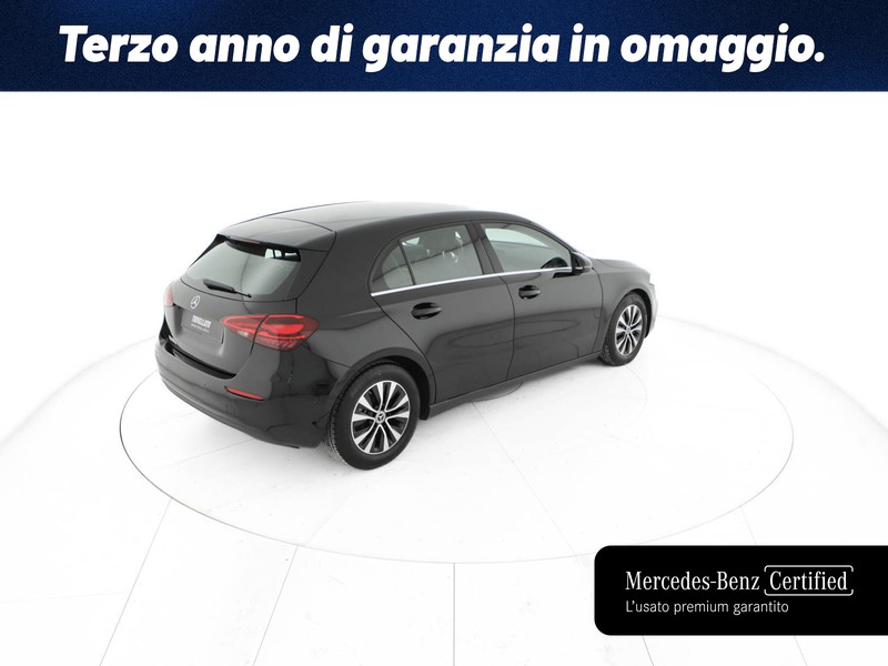 Mercedes Classe A 180 advanced auto ibrido nero