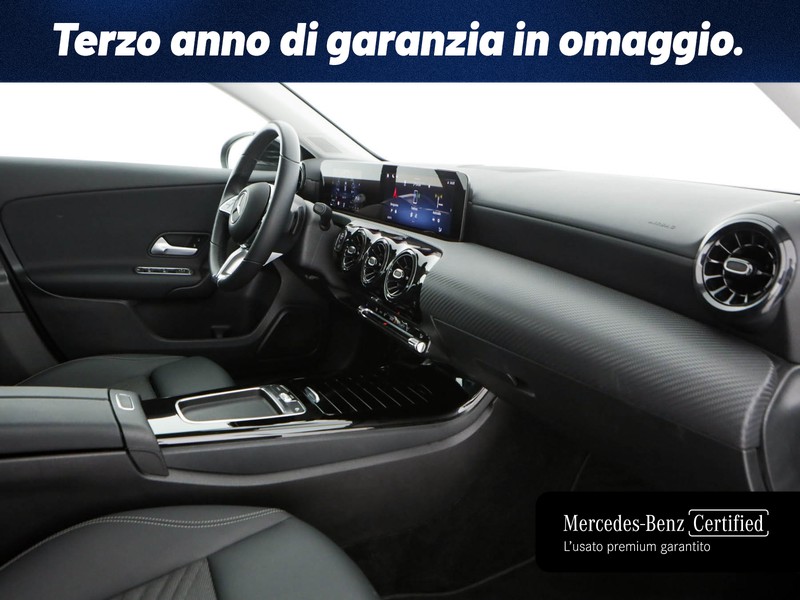 Mercedes Classe A 180 advanced auto ibrido nero