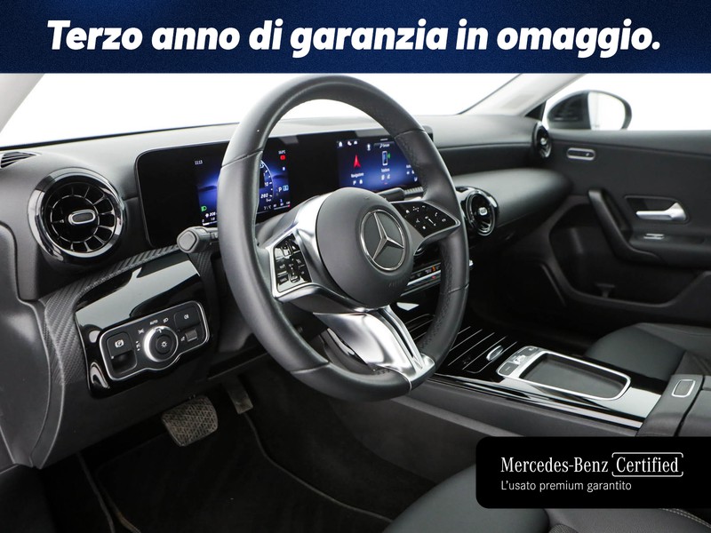 Mercedes Classe A 180 advanced auto ibrido nero