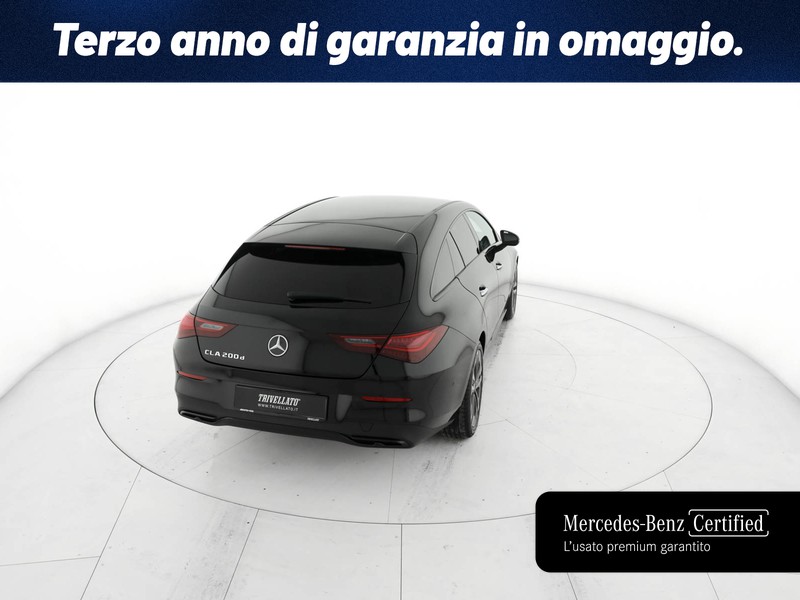 Mercedes CLA Shooting Brake  200 d progressive advanced auto diesel nero
