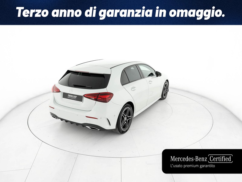 Mercedes Classe A 200 d amg line advanced plus auto diesel bianco