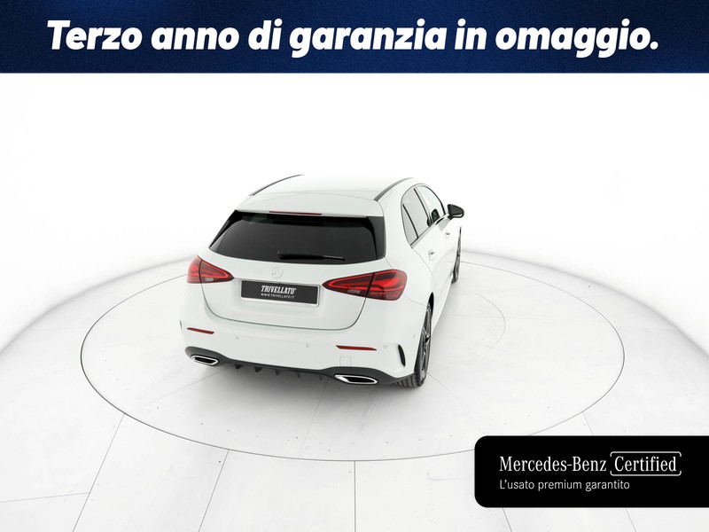 Mercedes Classe A 200 d amg line advanced plus auto diesel bianco