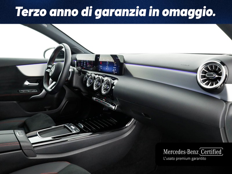 Mercedes Classe A 200 d amg line advanced plus auto diesel bianco