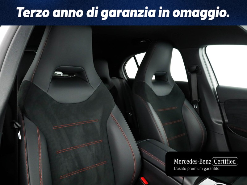 Mercedes Classe A 200 d amg line advanced plus auto diesel bianco