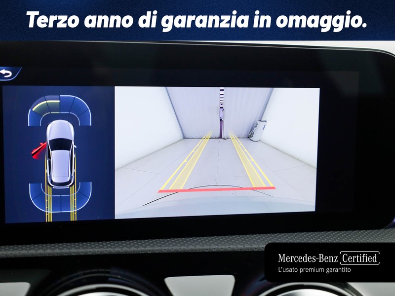 Mercedes Classe A 200 d amg line advanced plus auto diesel bianco
