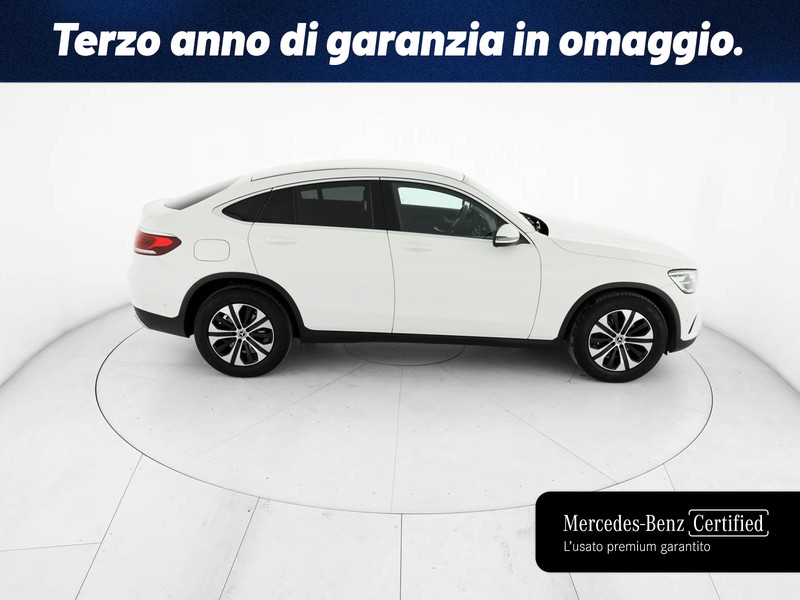 Mercedes GLC Coupè coupe 200 d business 4matic auto diesel bianco