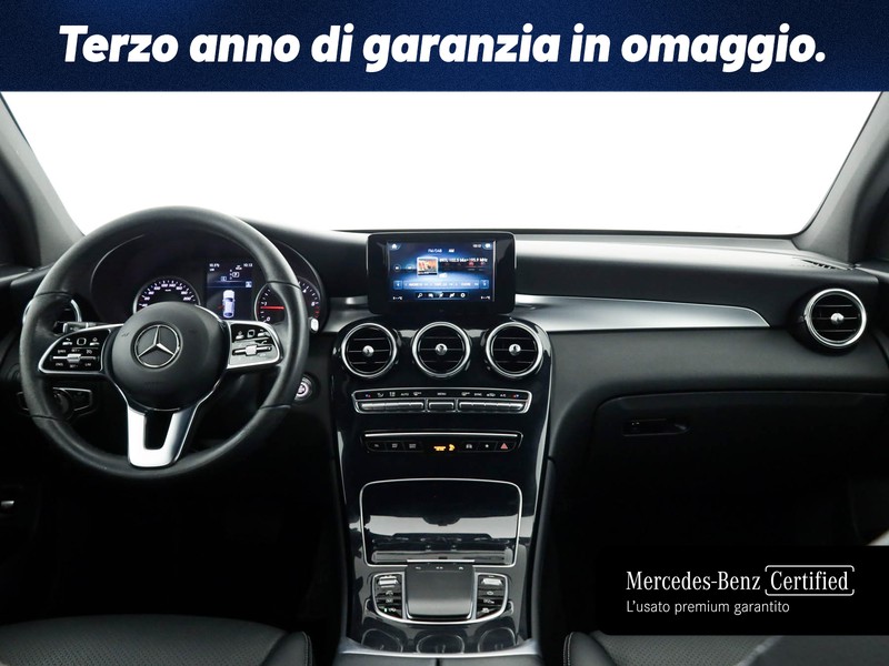 Mercedes GLC Coupè coupe 200 d business 4matic auto diesel bianco