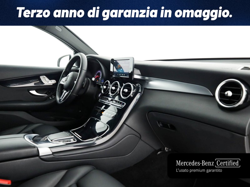 Mercedes GLC Coupè coupe 200 d business 4matic auto diesel bianco