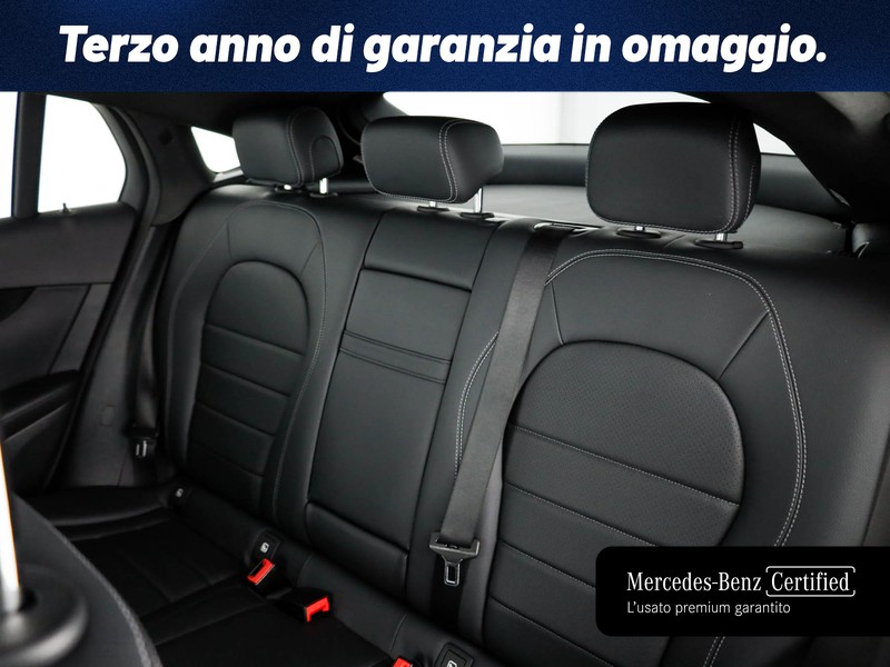Mercedes GLC Coupè coupe 200 d business 4matic auto diesel bianco