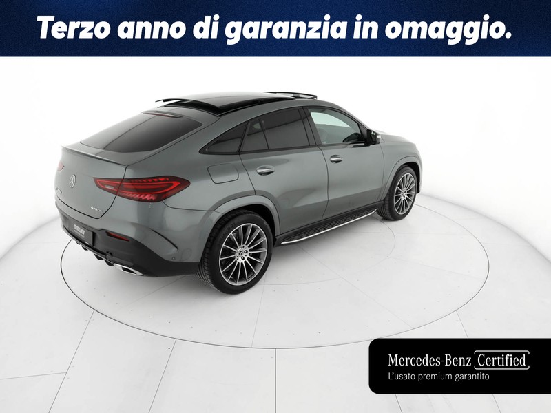 Mercedes GLE Coupè gle coupe 300 d amg line premium 4matic auto ibrido argento
