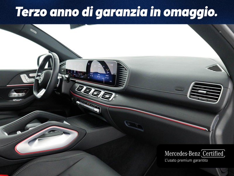 Mercedes GLE Coupè gle coupe 300 d amg line premium 4matic auto ibrido argento