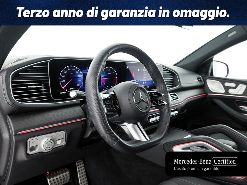 Mercedes GLE Coupè gle coupe 300 d amg line premium 4matic auto ibrido argento