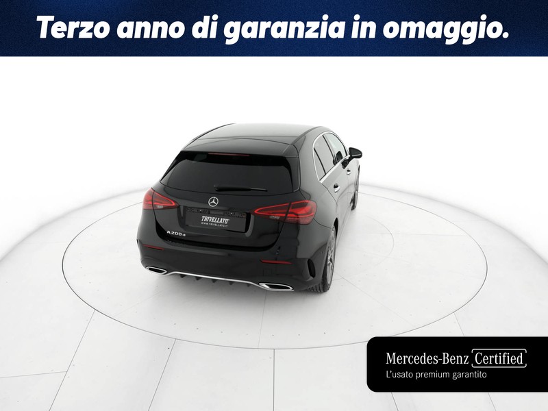 Mercedes Classe A 200 d amg line advanced plus auto diesel nero