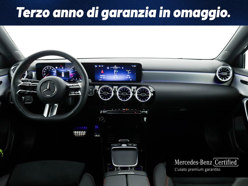 Mercedes Classe A 200 d amg line advanced plus auto diesel nero