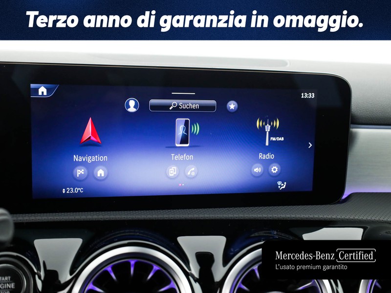 Mercedes Classe A 200 d amg line advanced plus auto diesel nero
