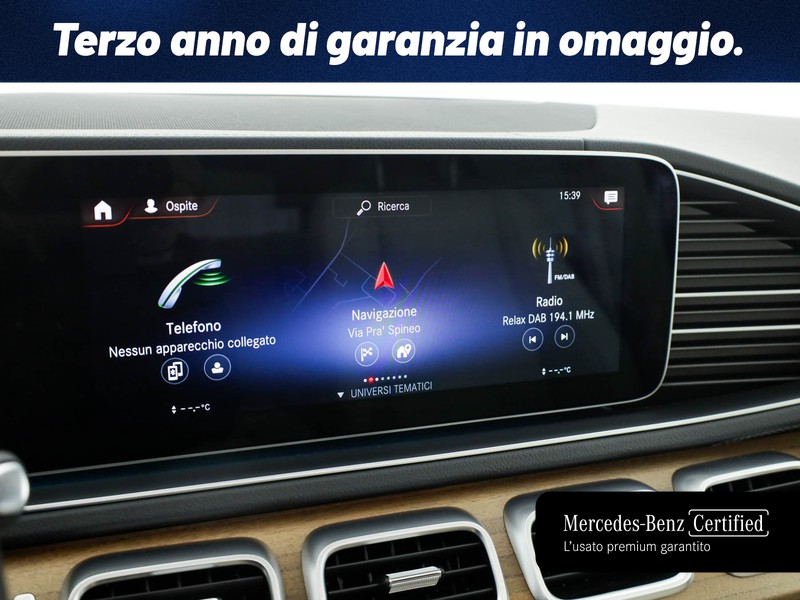 Mercedes GLE gle 350 de phev (e eq-power) premium plus 4matic auto ibrido verde