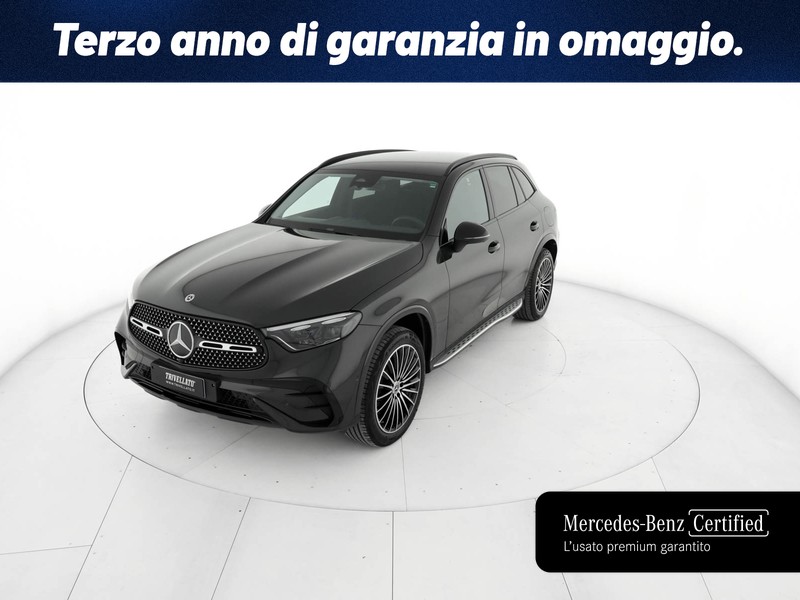 Mercedes GLC 300 de phev advanced plus 4matic auto ibrido argento