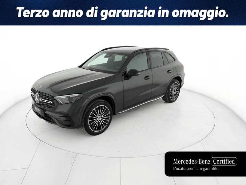 Mercedes GLC 300 de phev advanced plus 4matic auto ibrido argento
