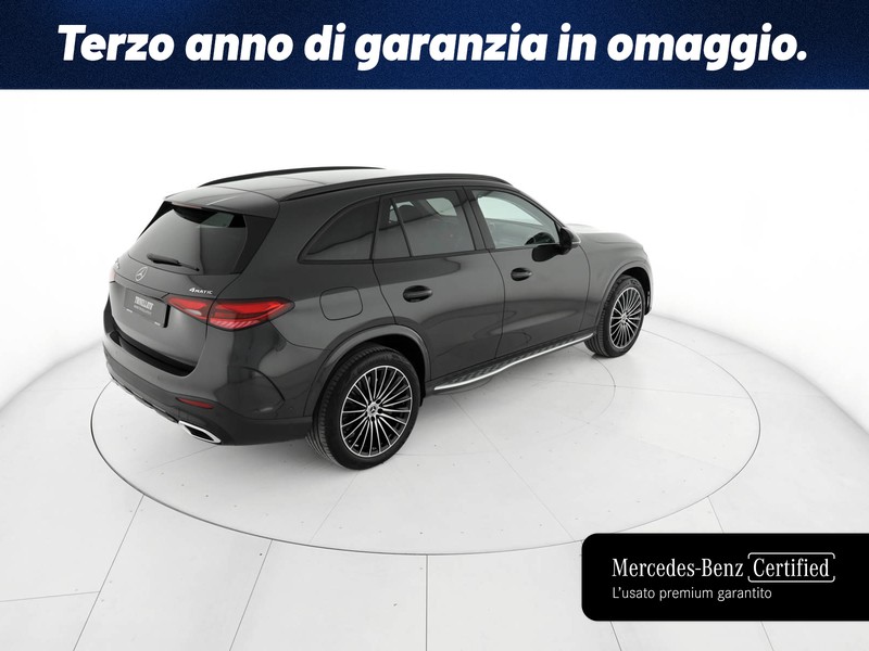 Mercedes GLC 300 de phev advanced plus 4matic auto ibrido argento