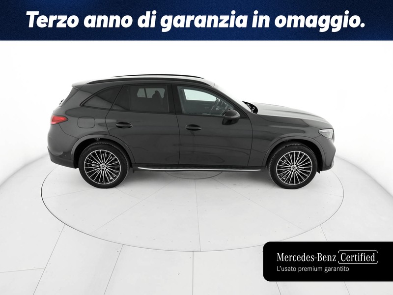 Mercedes GLC 300 de phev advanced plus 4matic auto ibrido argento