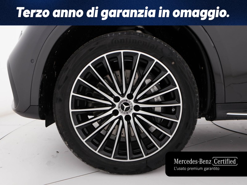 Mercedes GLC 300 de phev advanced plus 4matic auto ibrido argento