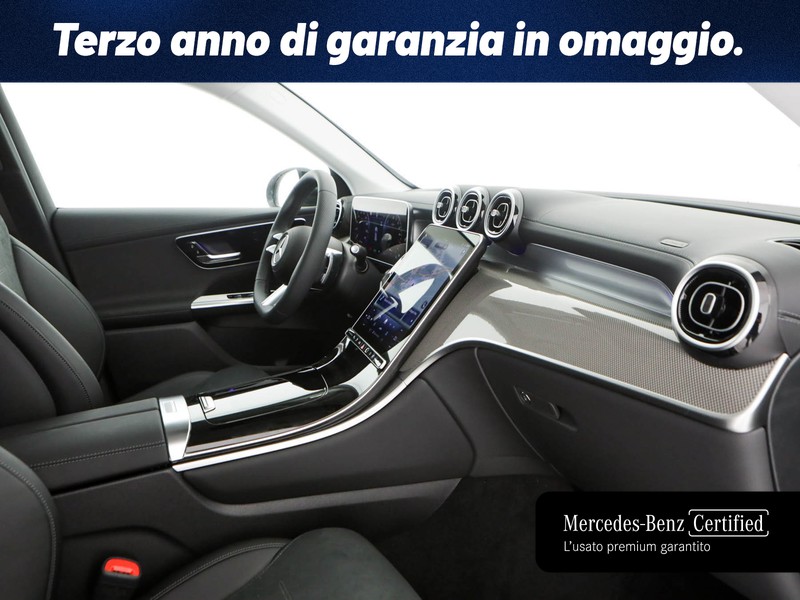 Mercedes GLC 300 de phev advanced plus 4matic auto ibrido argento