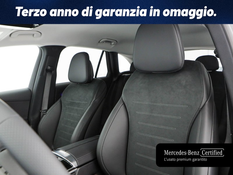 Mercedes GLC 300 de phev advanced plus 4matic auto ibrido argento