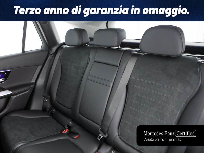 Mercedes GLC 300 de phev advanced plus 4matic auto ibrido argento
