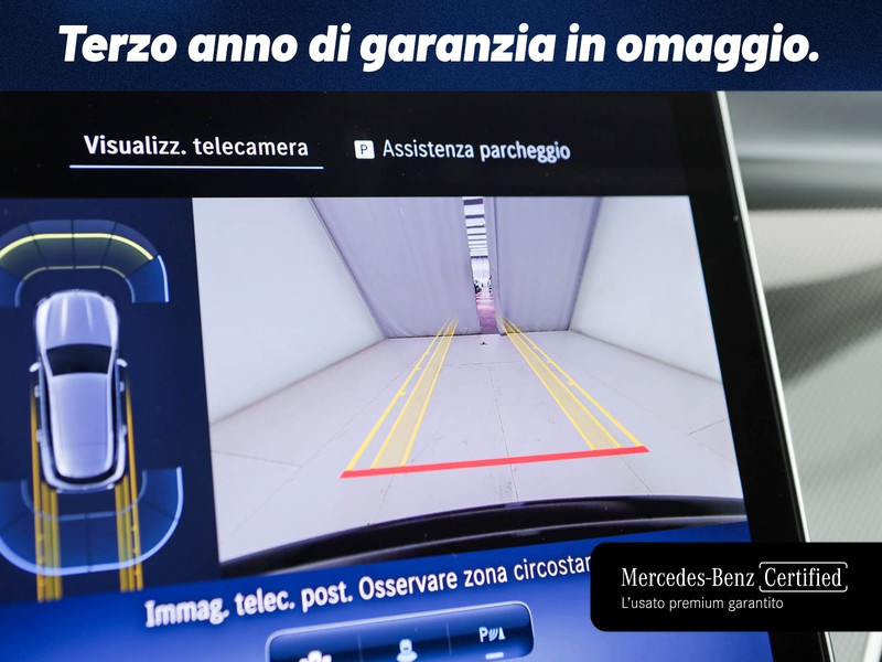 Mercedes GLC 300 de phev advanced plus 4matic auto ibrido argento