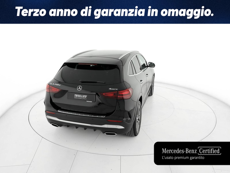Mercedes GLA 200 d amg line advanced plus 4matic auto diesel nero