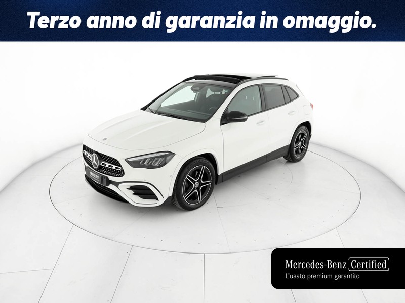 Mercedes GLA 180 d amg line advanced plus auto diesel bianco