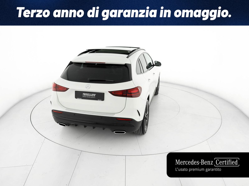 Mercedes GLA 180 d amg line advanced plus auto diesel bianco