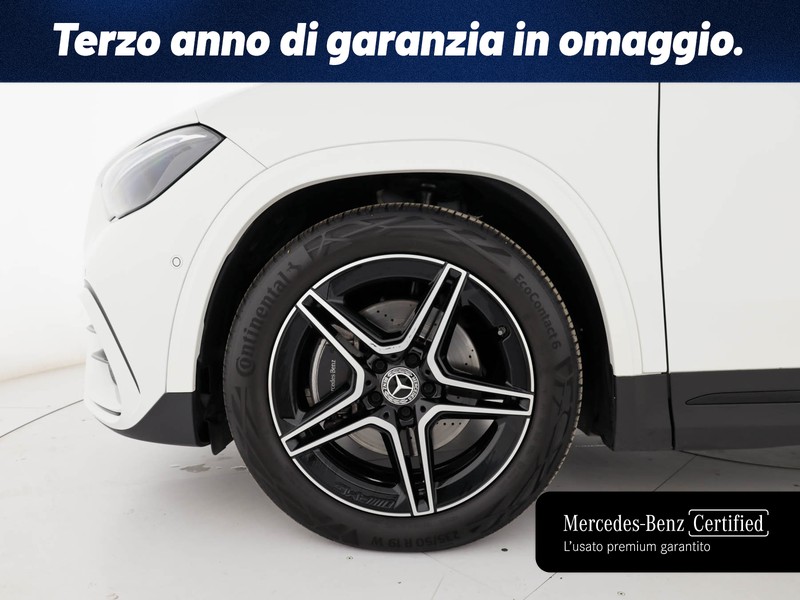 Mercedes GLA 180 d amg line advanced plus auto diesel bianco