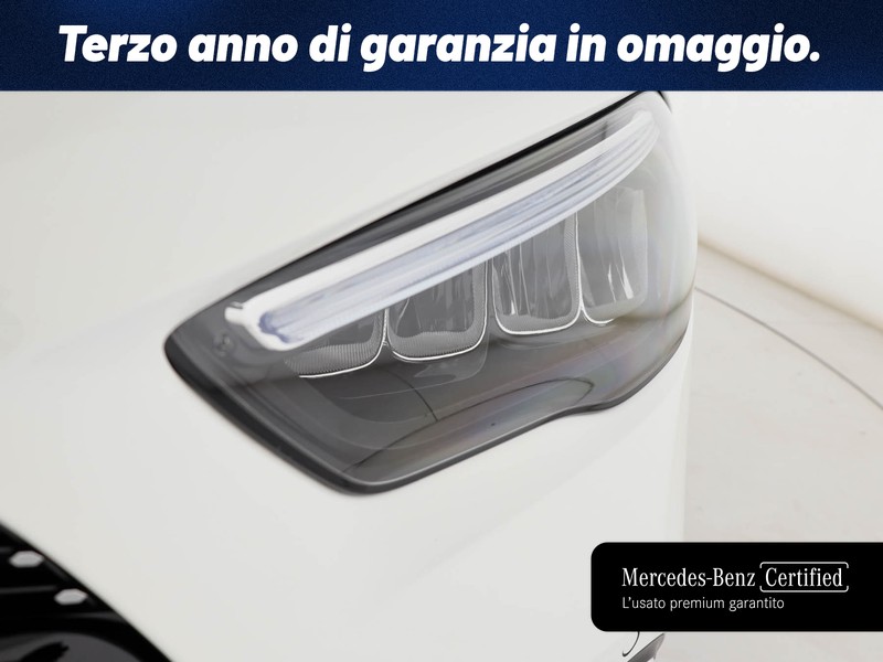 Mercedes GLA 180 d amg line advanced plus auto diesel bianco