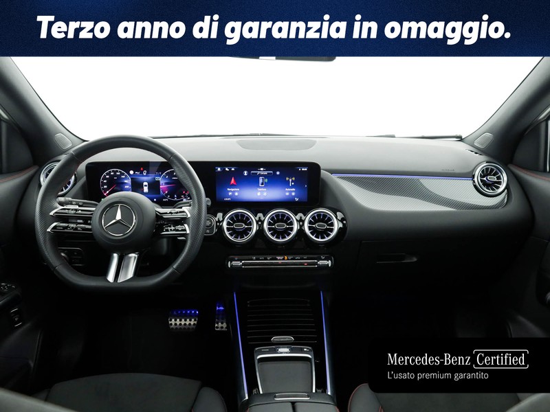 Mercedes GLA 180 d amg line advanced plus auto diesel bianco
