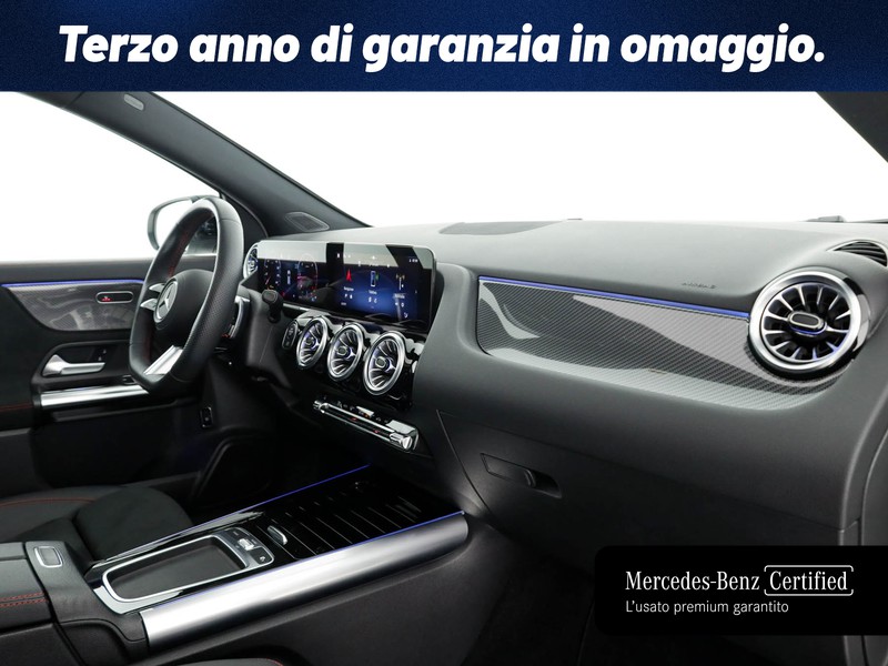 Mercedes GLA 180 d amg line advanced plus auto diesel bianco