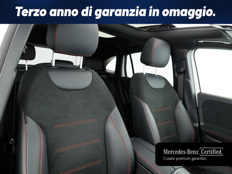 Mercedes GLA 180 d amg line advanced plus auto diesel bianco