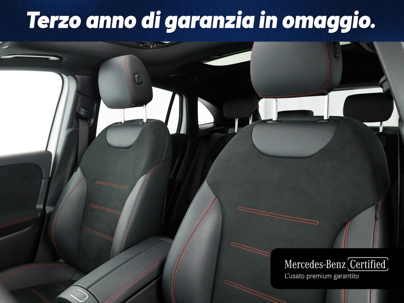 Mercedes GLA 180 d amg line advanced plus auto diesel bianco