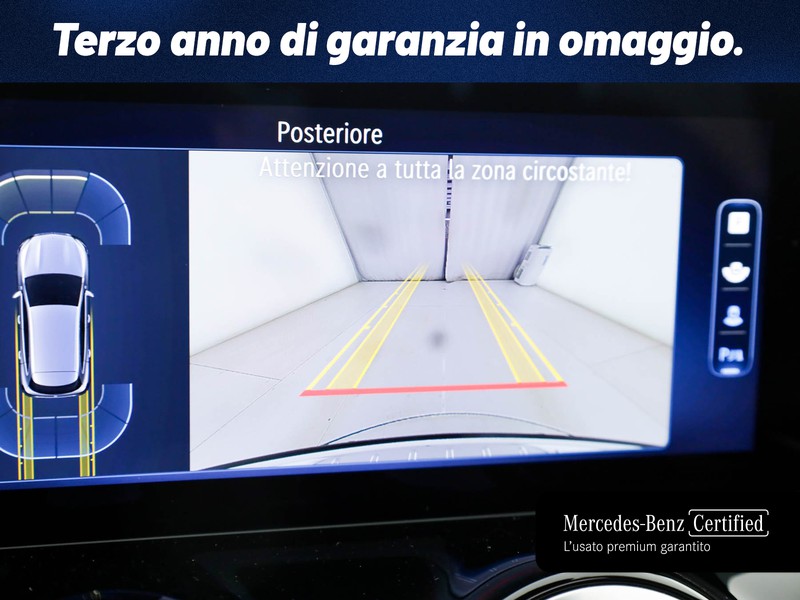 Mercedes GLA 180 d amg line advanced plus auto diesel bianco