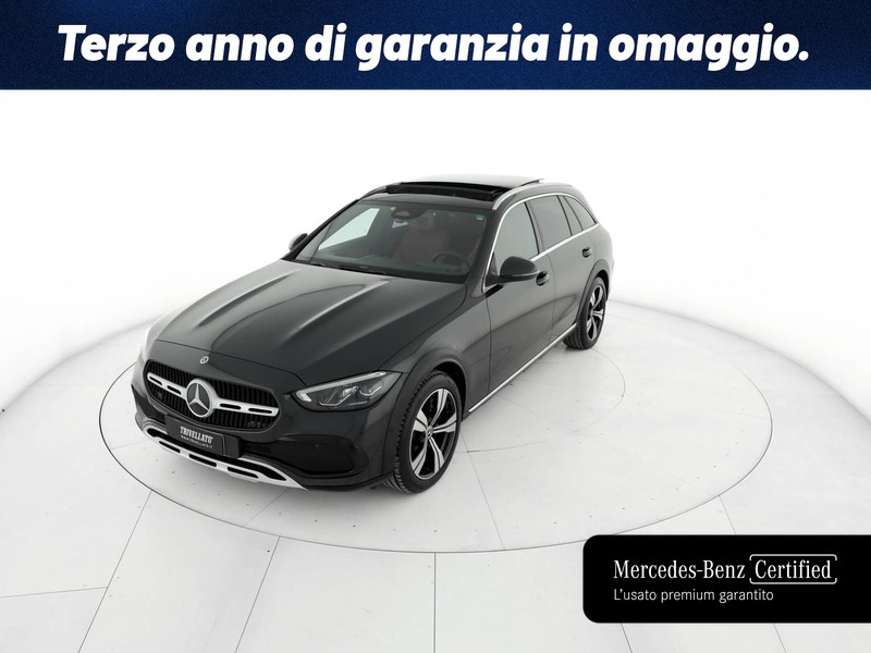 Mercedes Classe C SW sw all-terrain 220 d mhev premium 4matic auto ibrido grigio