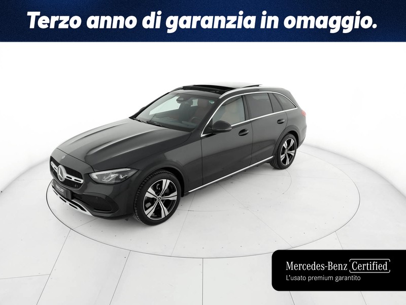 Mercedes Classe C SW sw all-terrain 220 d mhev premium 4matic auto ibrido grigio