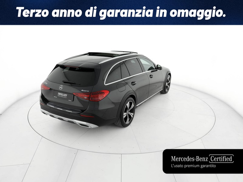 Mercedes Classe C SW sw all-terrain 220 d mhev premium 4matic auto ibrido grigio