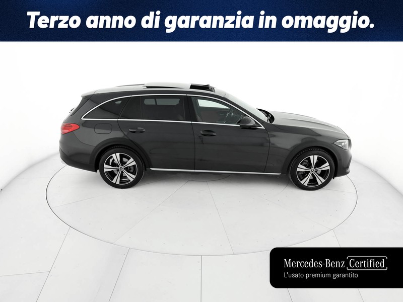 Mercedes Classe C SW sw all-terrain 220 d mhev premium 4matic auto ibrido grigio