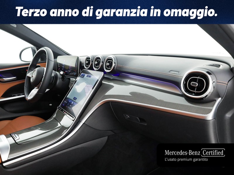 Mercedes Classe C SW sw all-terrain 220 d mhev premium 4matic auto ibrido grigio