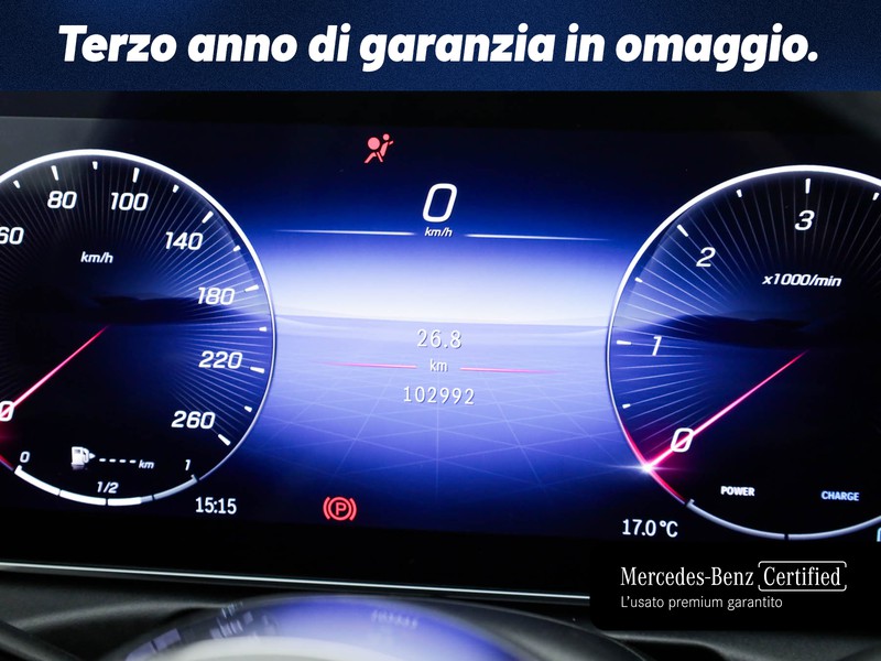 Mercedes Classe C SW sw all-terrain 220 d mhev premium 4matic auto ibrido grigio