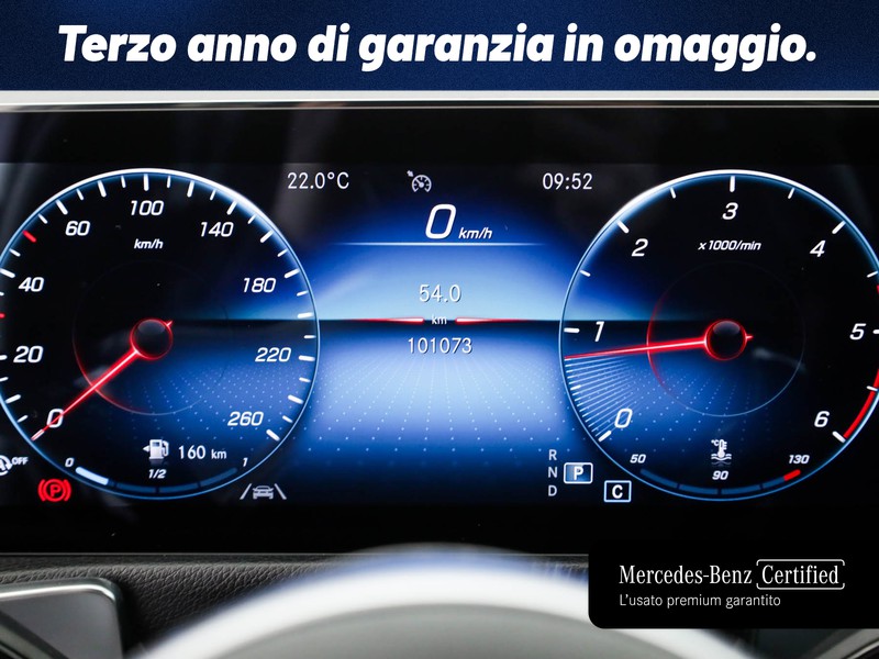 Mercedes GLB 200 d premium auto diesel grigio