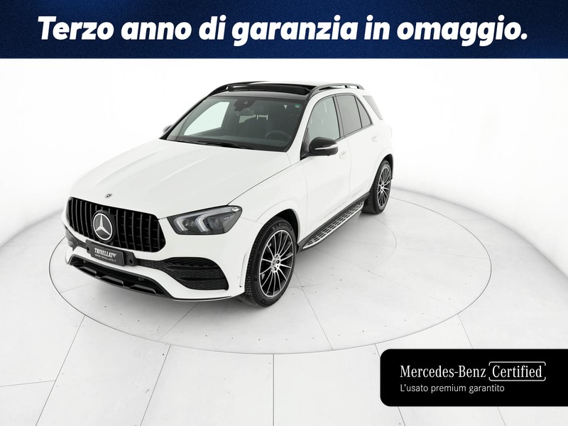 Mercedes GLE gle 300 d mhev premium 4matic auto ibrido bianco